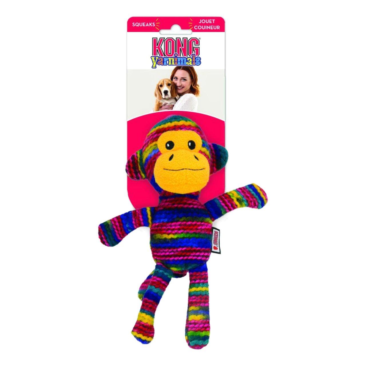 KONG Yarnimals Monkey Dog Toy