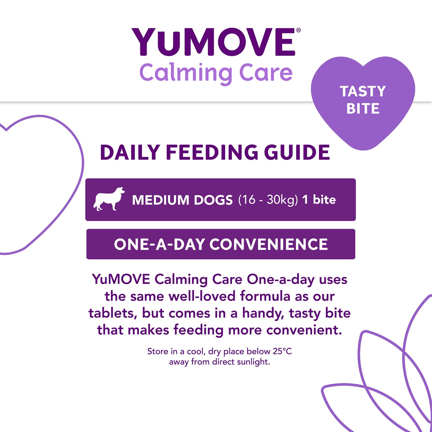 YuMOVE One-A-Day Calming Care Supplement for Medium Dogs