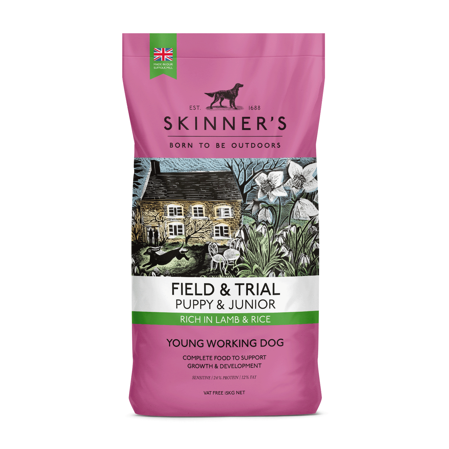 Skinner's Field & Trial Puppy Lamb & Rice Dry Dog Food
