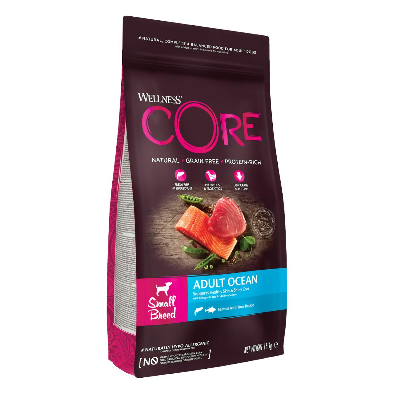 Wellness Core Grain-free Small Breed Adult Dry Dog Food Ocean Salmon