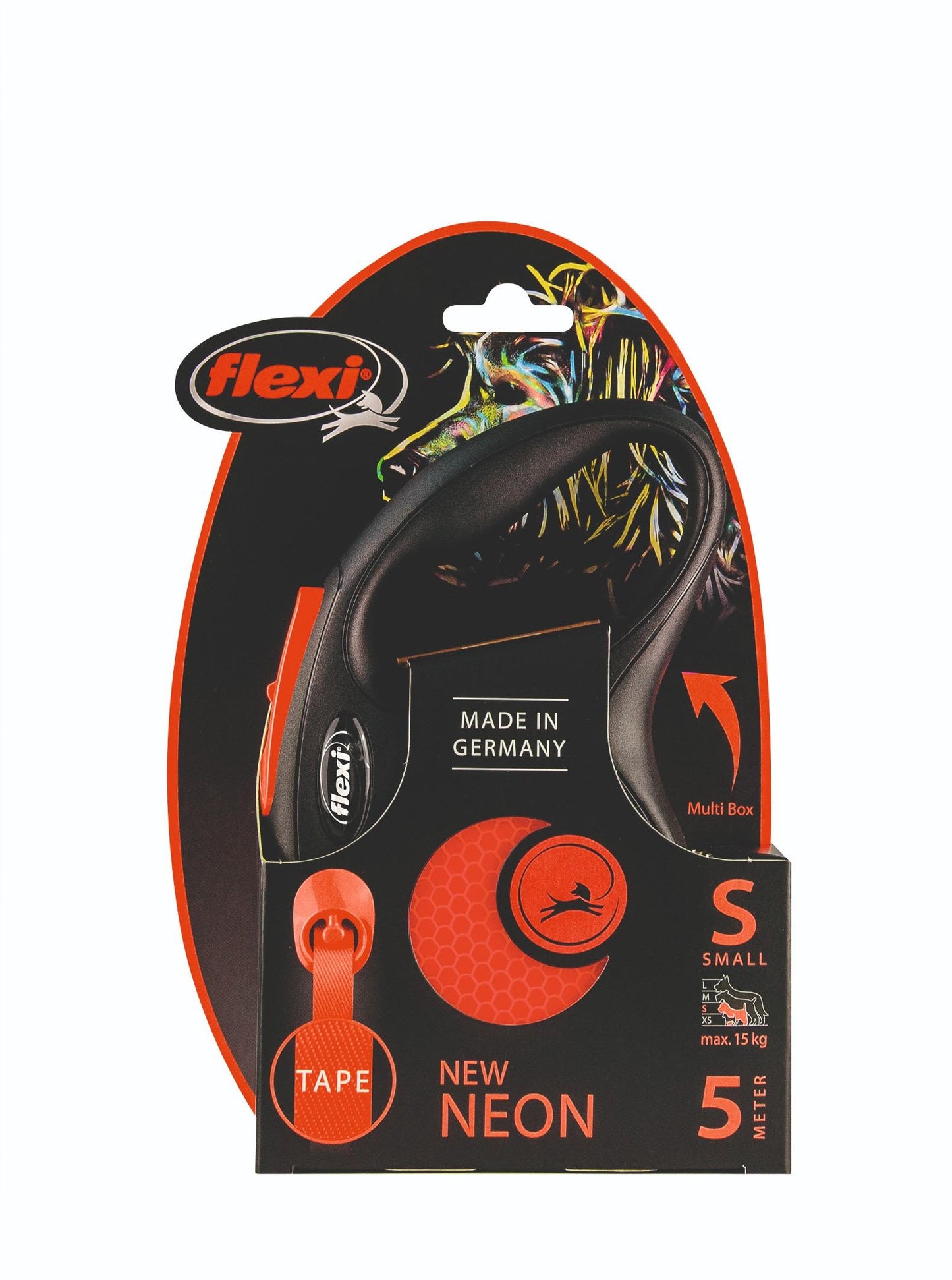 Flexi New Neon Tape in Orange