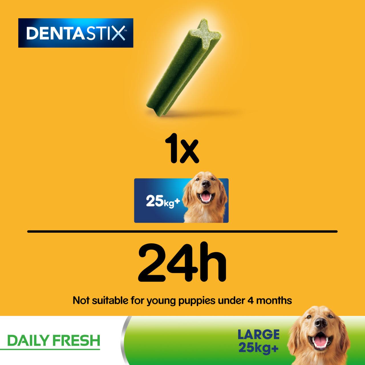 Pedigree Dentastix Fresh Adult Large Dog Treats