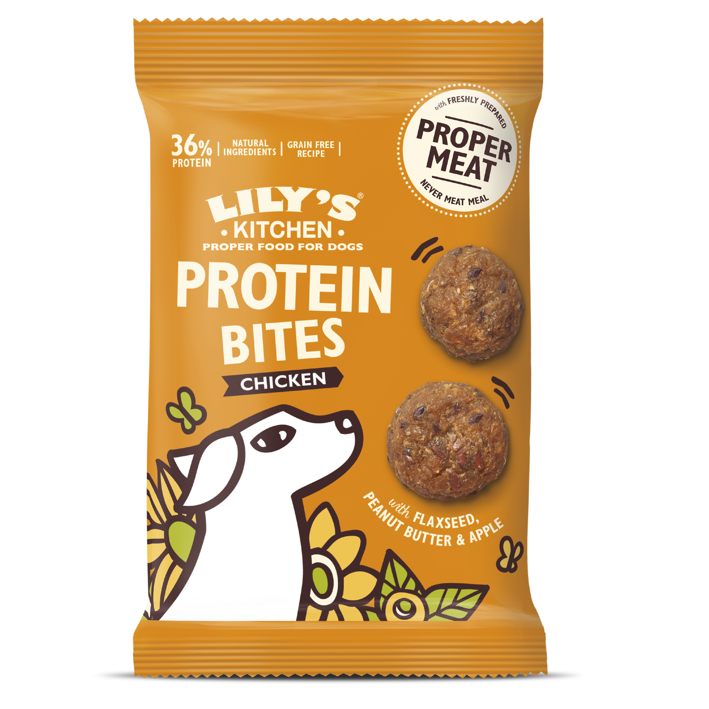 Lily's Kitchen Protein Bites Dog Treats - Chicken