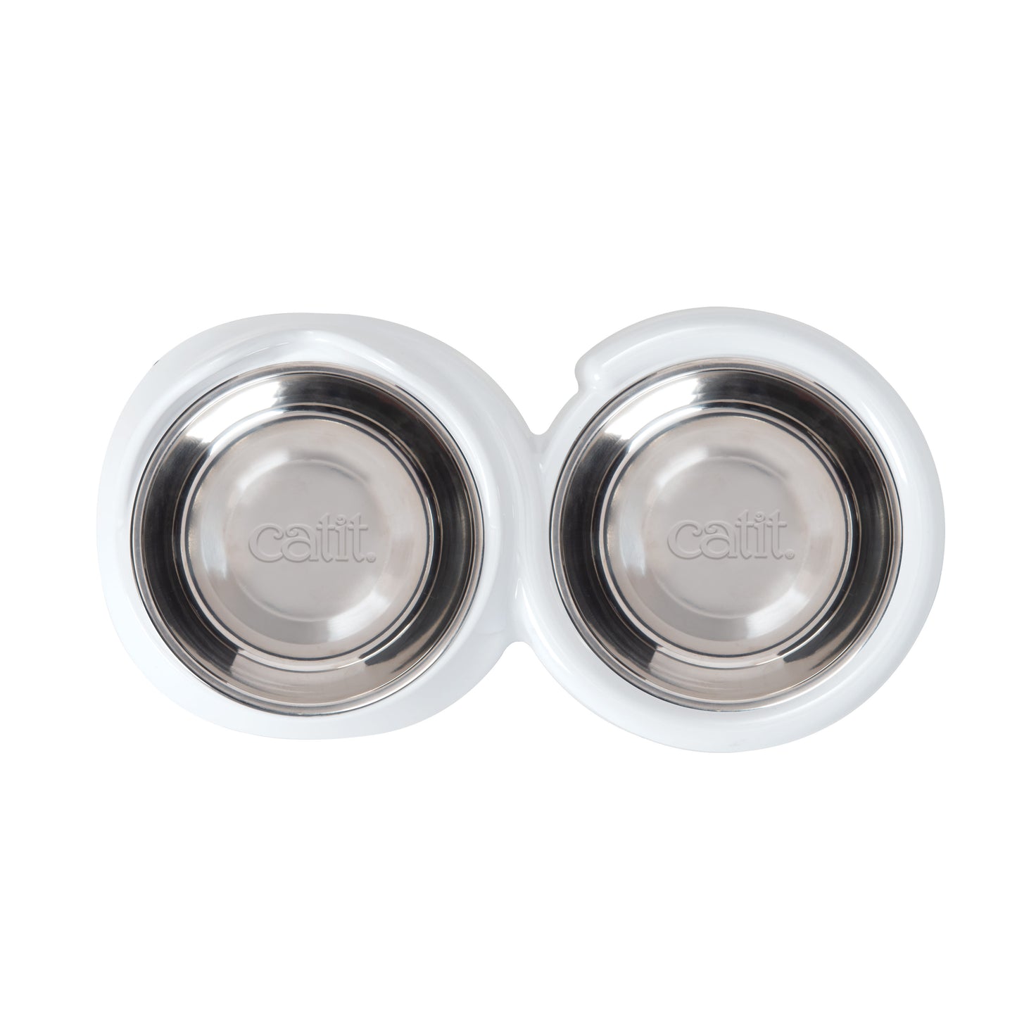 Catit Pixi Double Cat Food Bowl