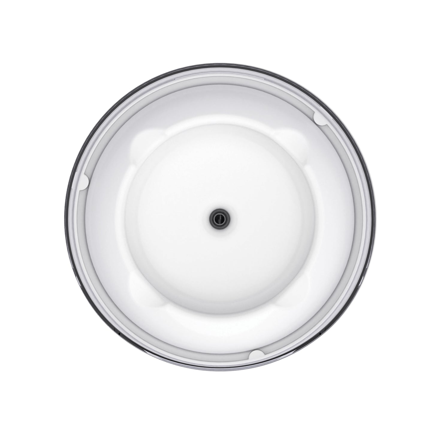 Zeus Fresh and Clear Splash Guard Dog Drinking Fountain