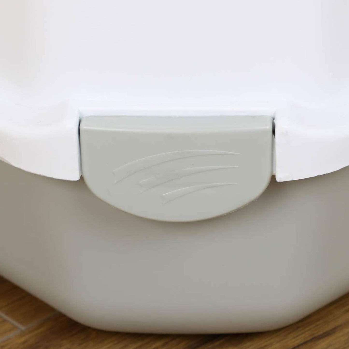 Petsentials Corner Cat Litter Tray with Hood