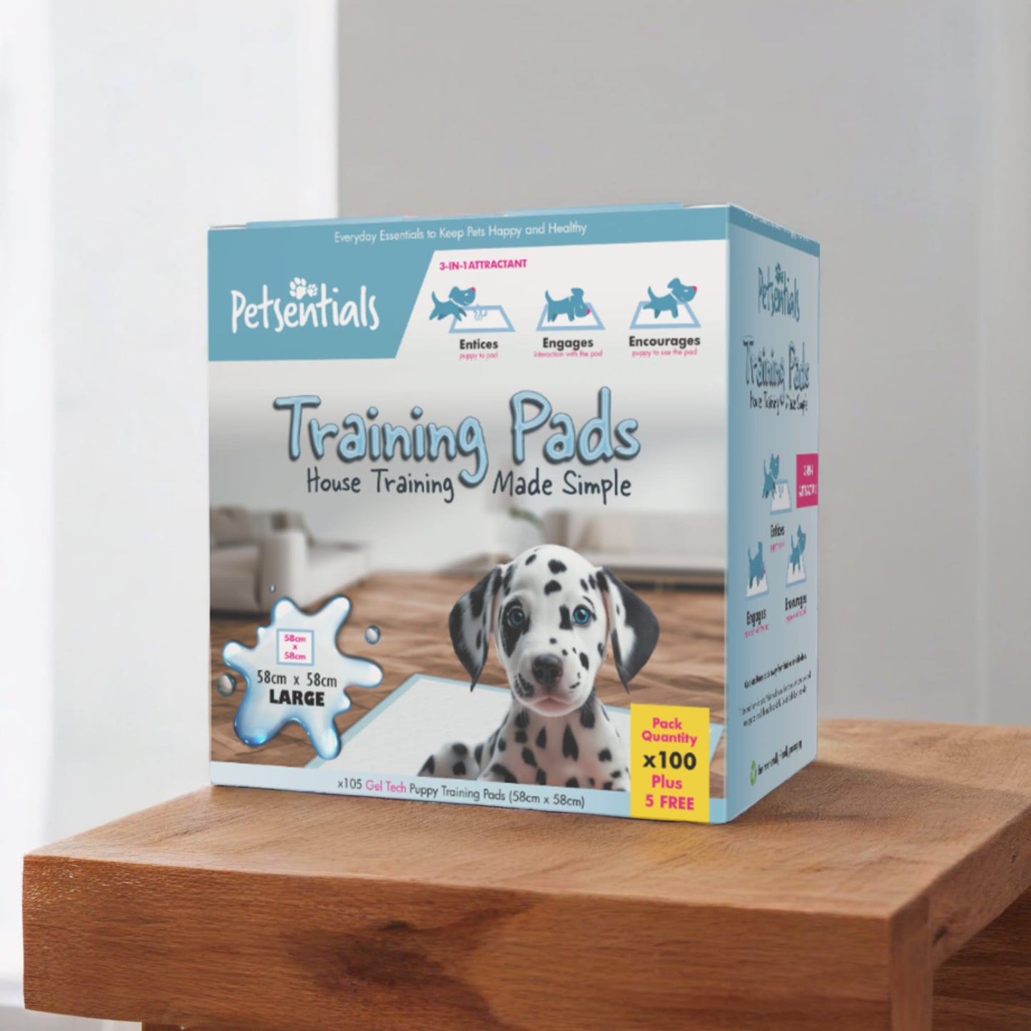 Petsentials Scented Puppy Dog Training Pads