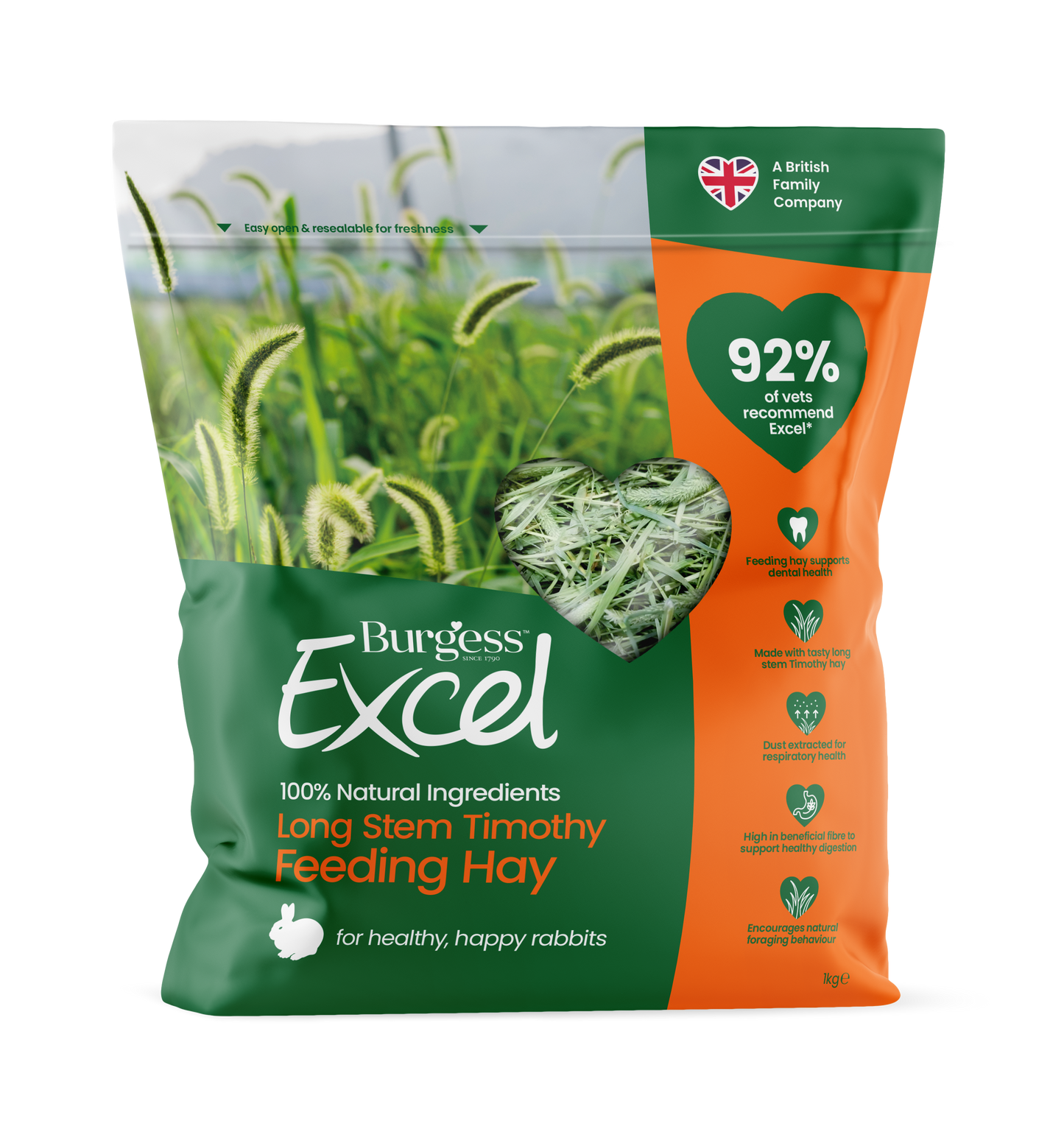 Burgess Excel Long Stem Feeding Hay