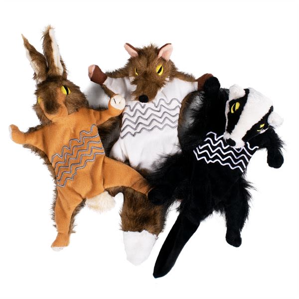 Forest Critters Plush & Soft Fox No Stuffing Dog Toy