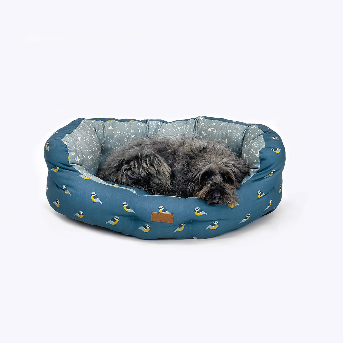 FatFace Flying Birds Deluxe Slumber Dog Bed