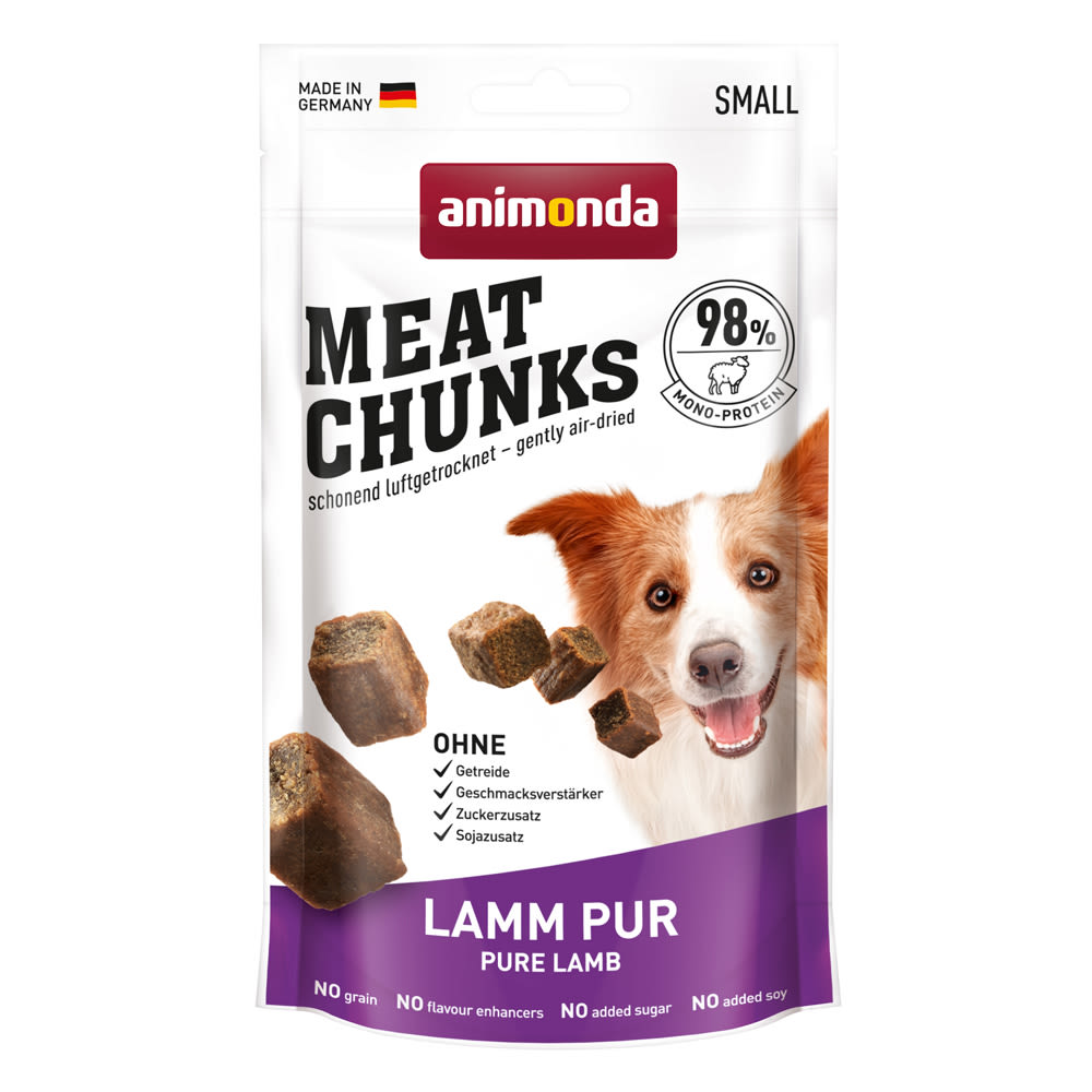 Animonda Meat Chunks Pure Lamb Dog Treats