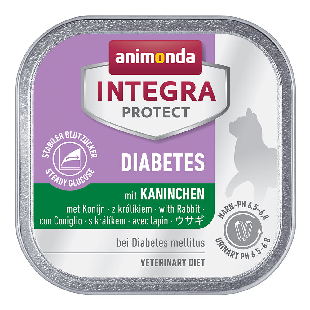Animonda Integra Protect Diabetes Foil Rabbit Cat Food