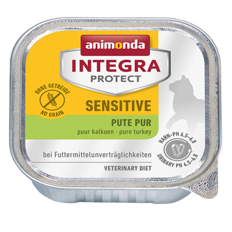 Animonda Integra Protect Sensitive Foil Pure Turkey Cat Food