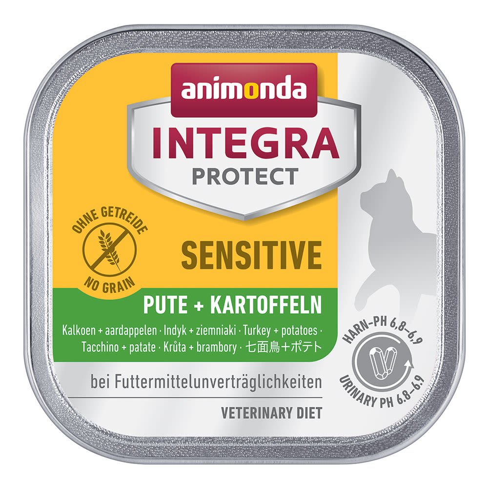 Animonda Integra Protect Sensitive Foil Turkey & Potato Cat Food