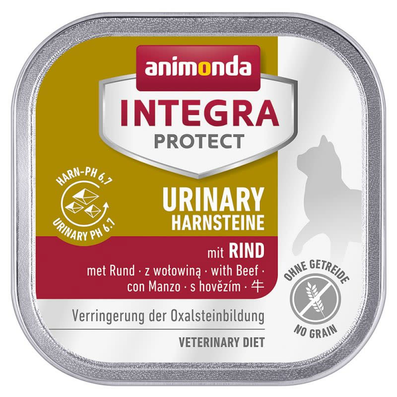 Animonda Integra Protect Urinary Foil Oxalate Beef Cat Food