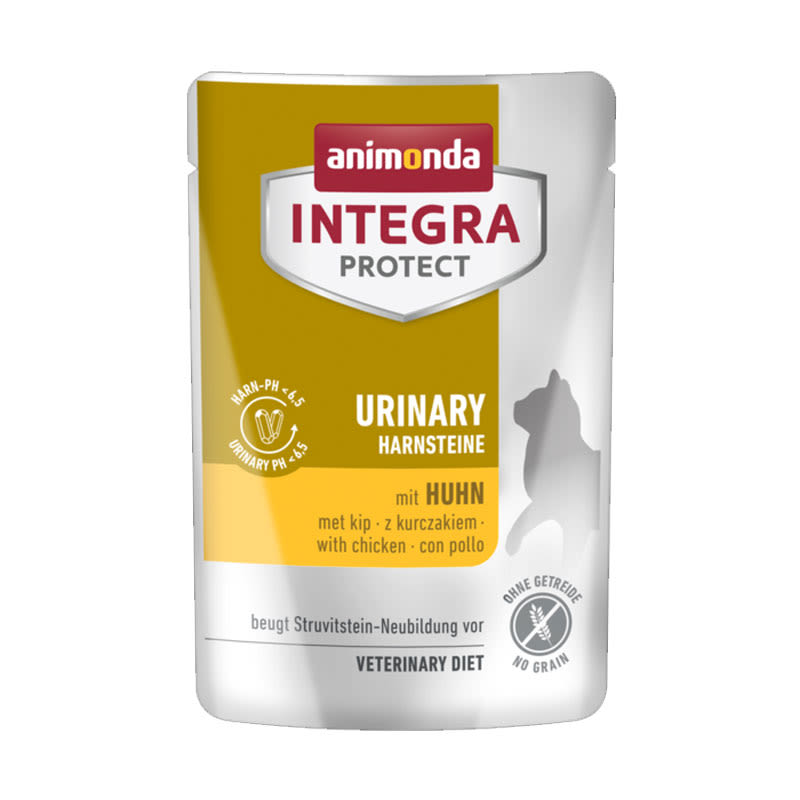 Animonda Integra Protect Urinary Pouch Struvite Chicken Cat Food