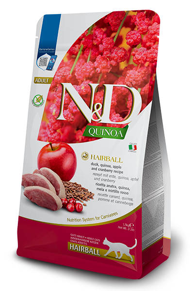 N&D Quinoa Hairball Dry Cat Food