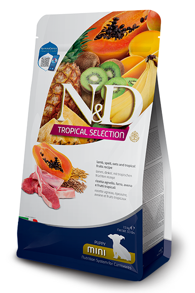 N&D Tropical Selection Lamb Puppy Mini Dry Dog Food