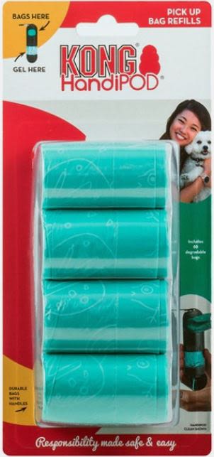 KONG HandiPOD Pick Up Dog Poop Bag Refills