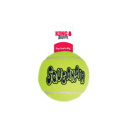 KONG Tennis Ball Yellow Bulk Squeaker Dog Toy