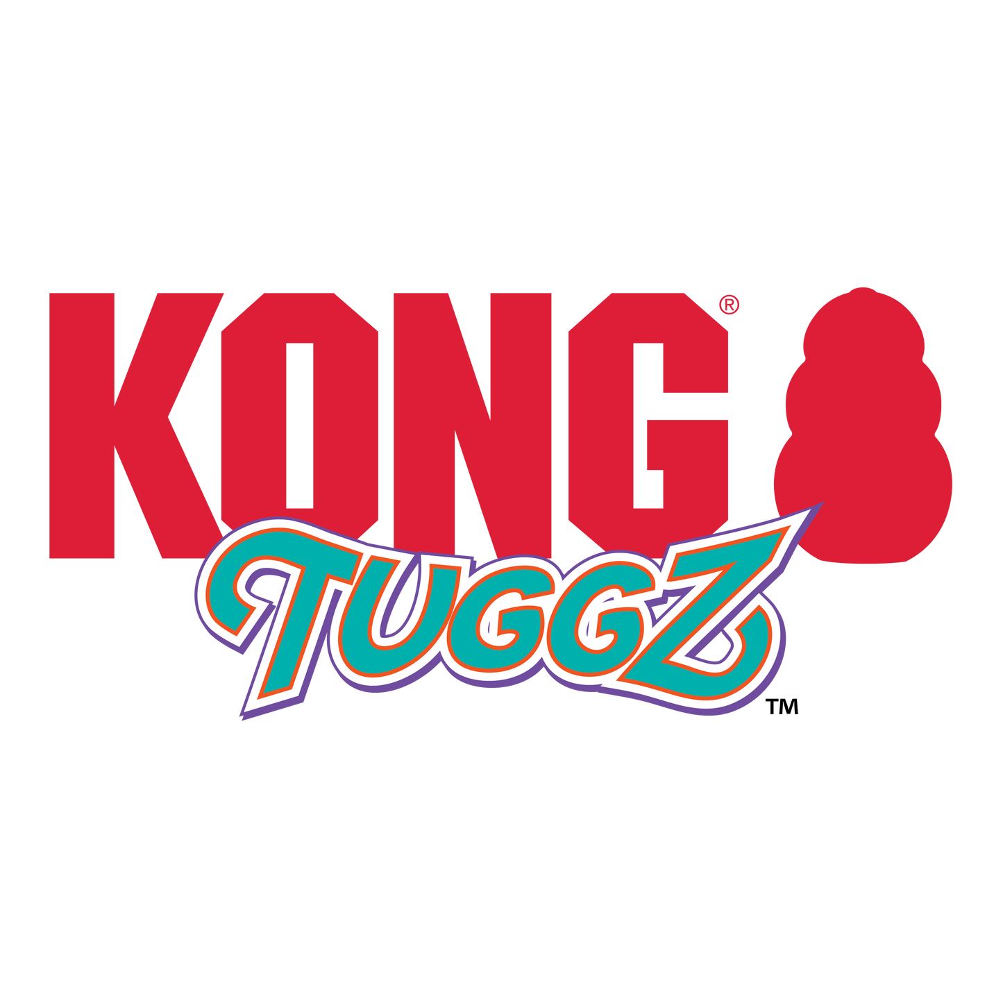 KONG Tuggz Brown Sloth Dog Toy