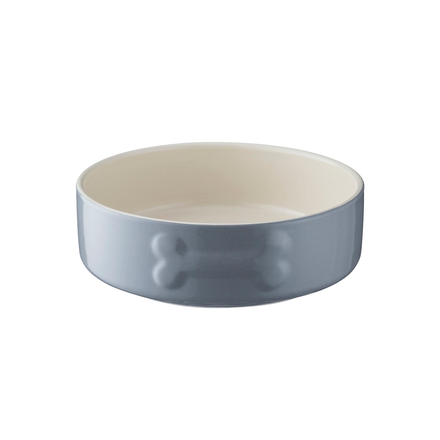 Mason Cash Colour Mix Grey Dog Bowl - 15cm