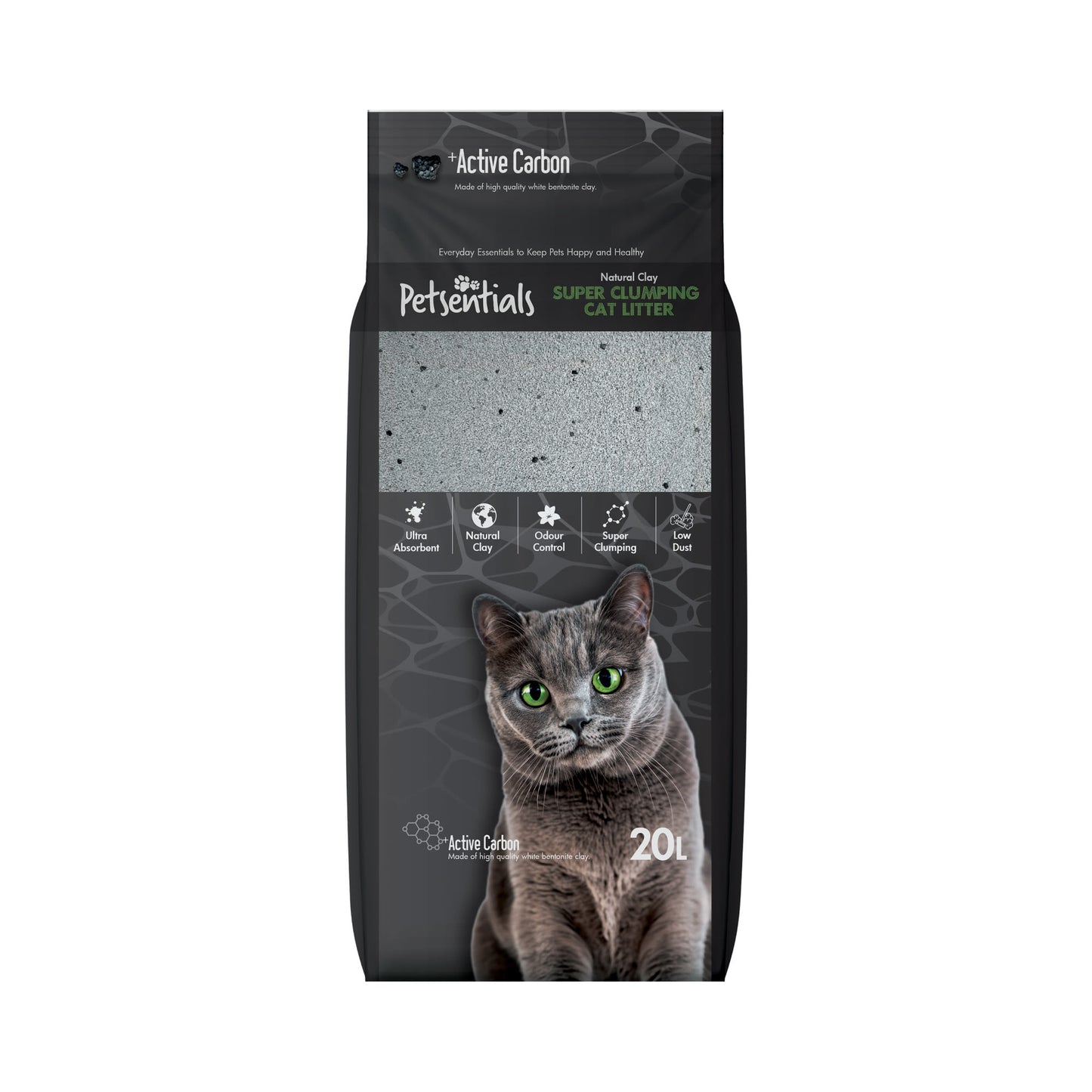 Petsentials Activated Carbon Cat Litter