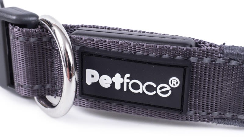 Petface Reflective Flashing Yellow Dog Collar
