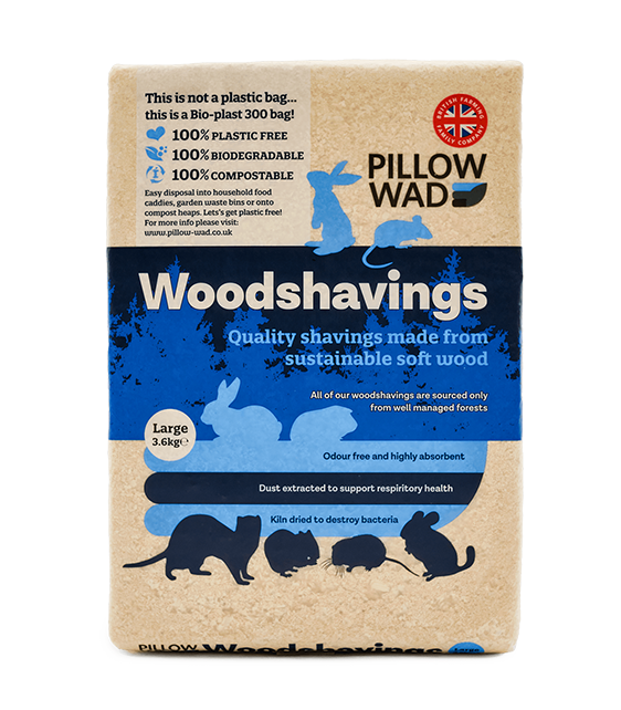 Pillow Wad Bio Woodshavings - Large