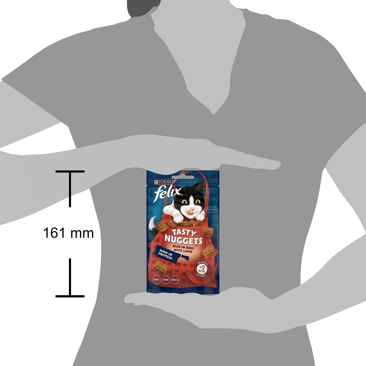 Felix Tasty Nuggets Beef and Lamb Cat Treats