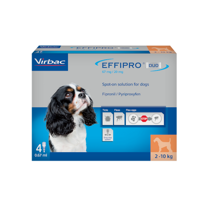 Effipro Duo Spot-On Solution for Small Dogs