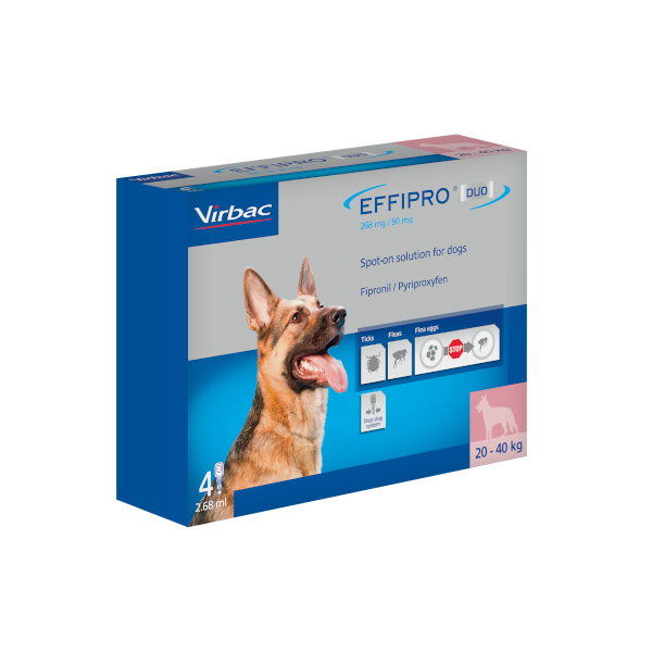 Effipro Duo Spot-On Solution for Large Dogs