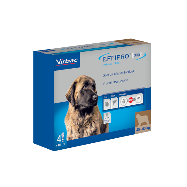 Effipro Duo Spot-On Solution for Extra Large Dogs
