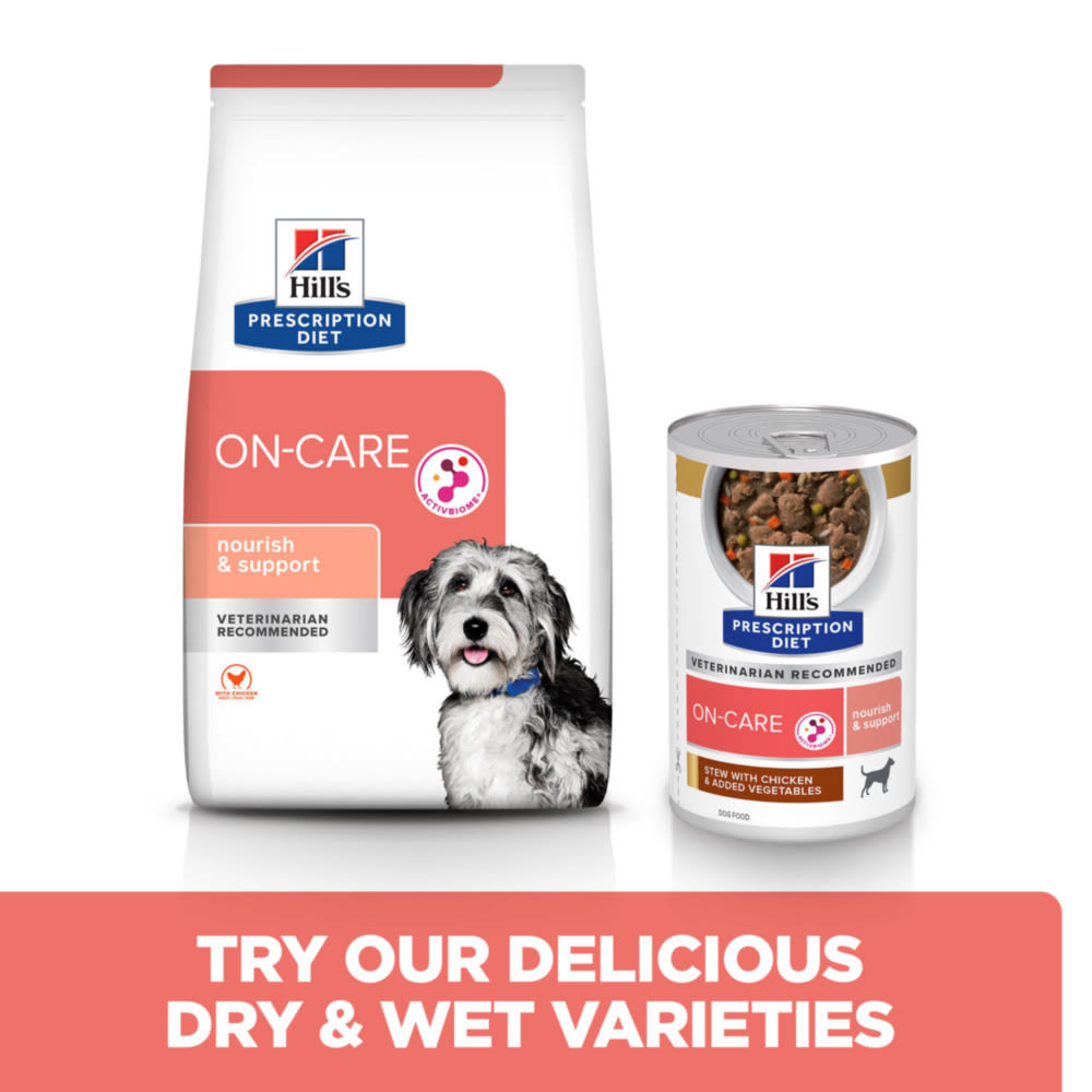 Hill's Prescription Diet On-Care with Chicken Dry Dog Food