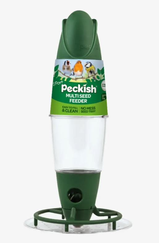 Peckish 3 Port Multi Seed Feeder for Wild Birds