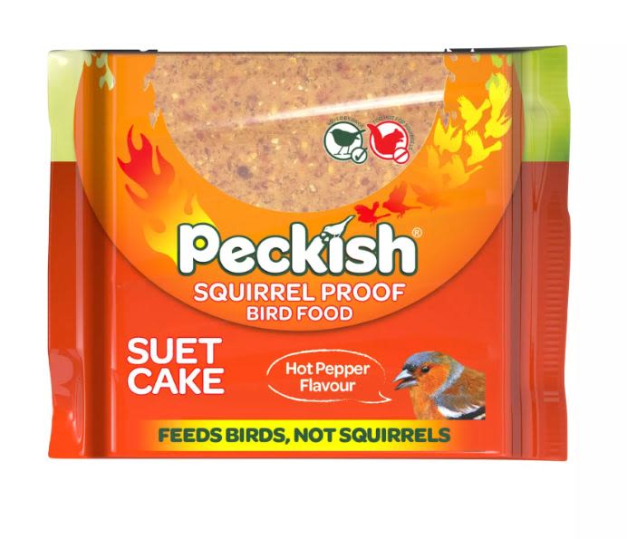 Peckish Squirrel Proof Suet Cake for Wild Birds