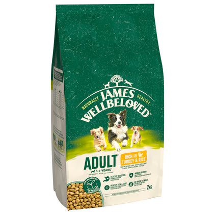 James Wellbeloved Adult Dry Dog Food Turkey & Rice