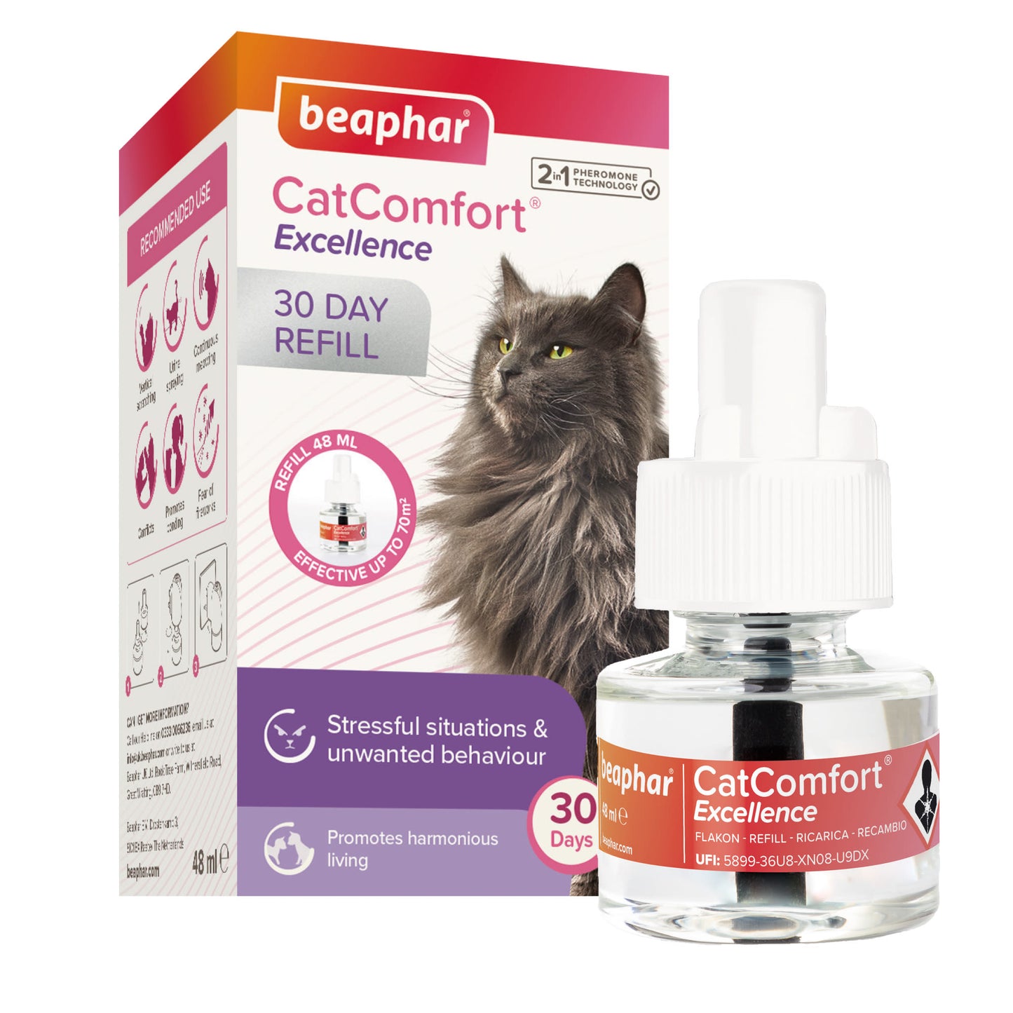 Beaphar Cat Comfort Excellence Calming Diffuser Refill