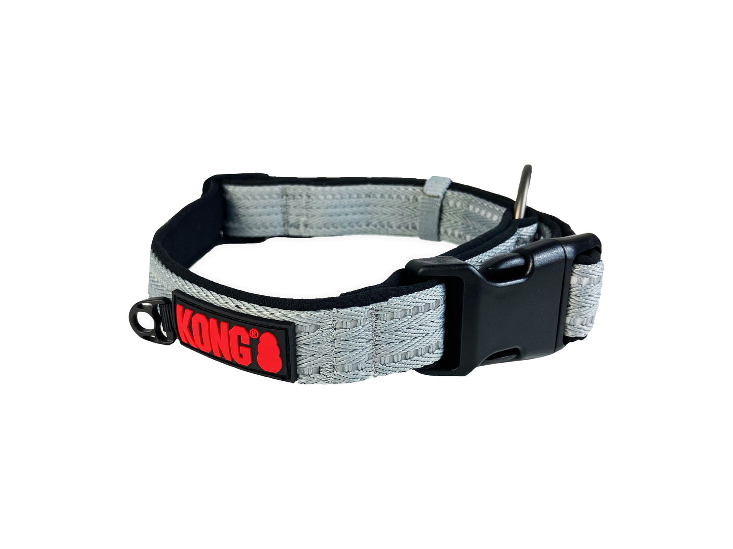 KONG Adjustable Grey Dog Collar