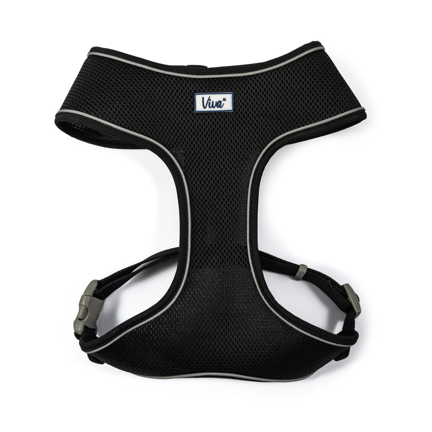 Ancol Viva Nylon Comfort Mesh Dog Harness - Black
