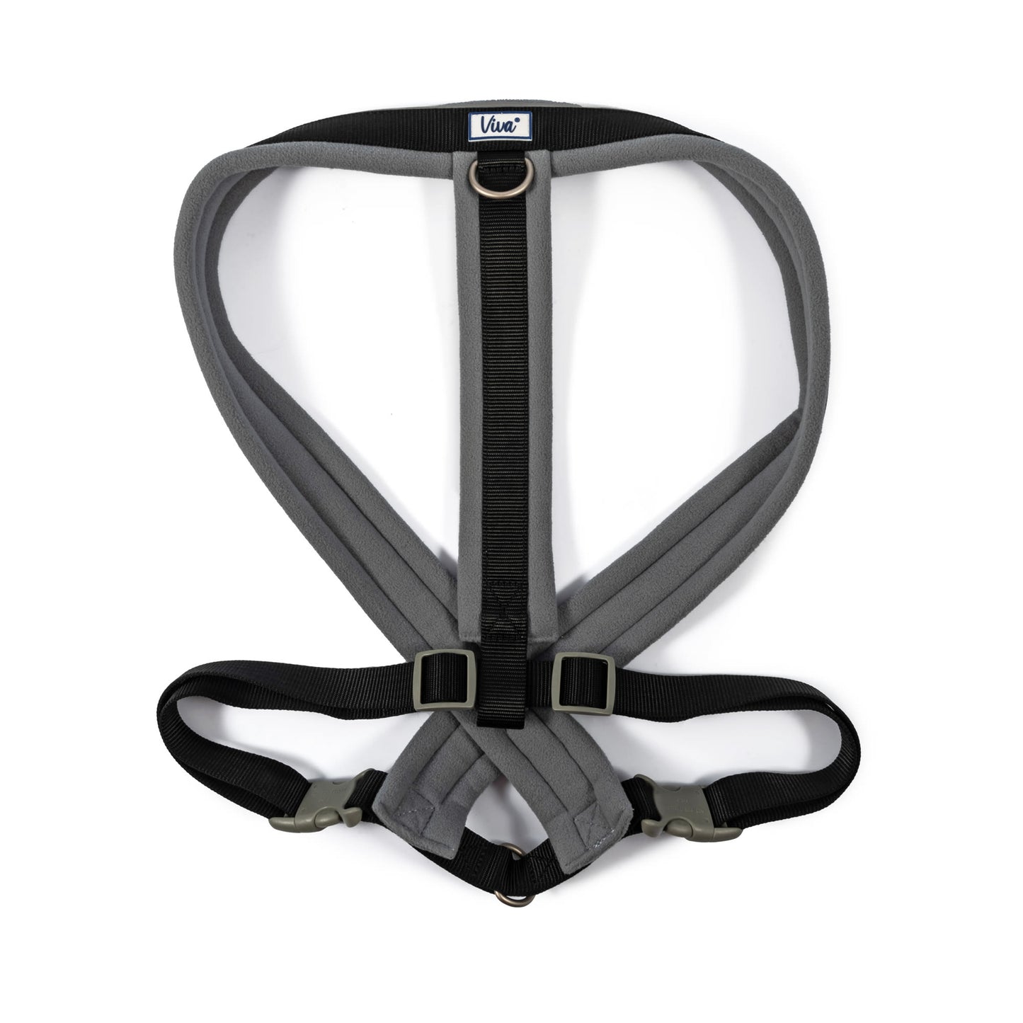 Ancol Viva Nylon Padded Dog Harness - Black
