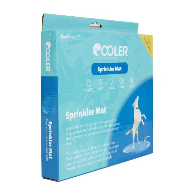 Cooler Sprinkler Dog Mat