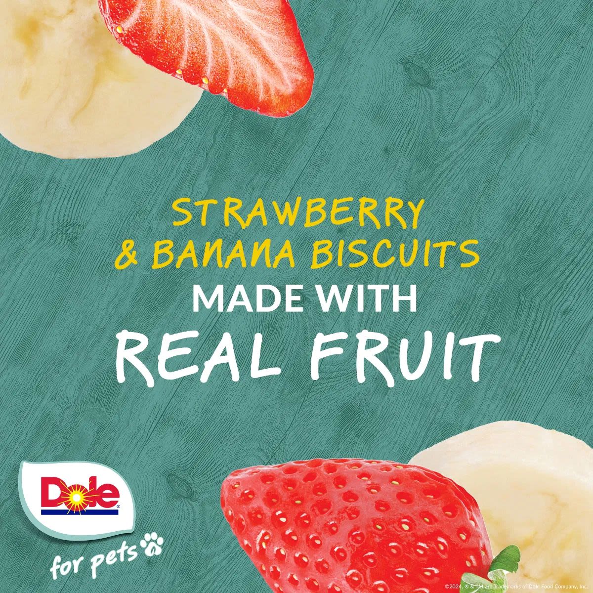 Dole Banana & Strawberry Dog Biscuits