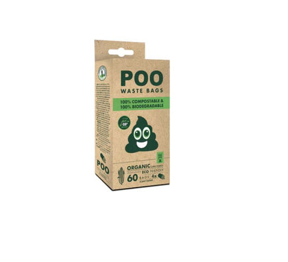 M-Pets 100% Compostable & Biodegradable Dog Poo Waste Bags