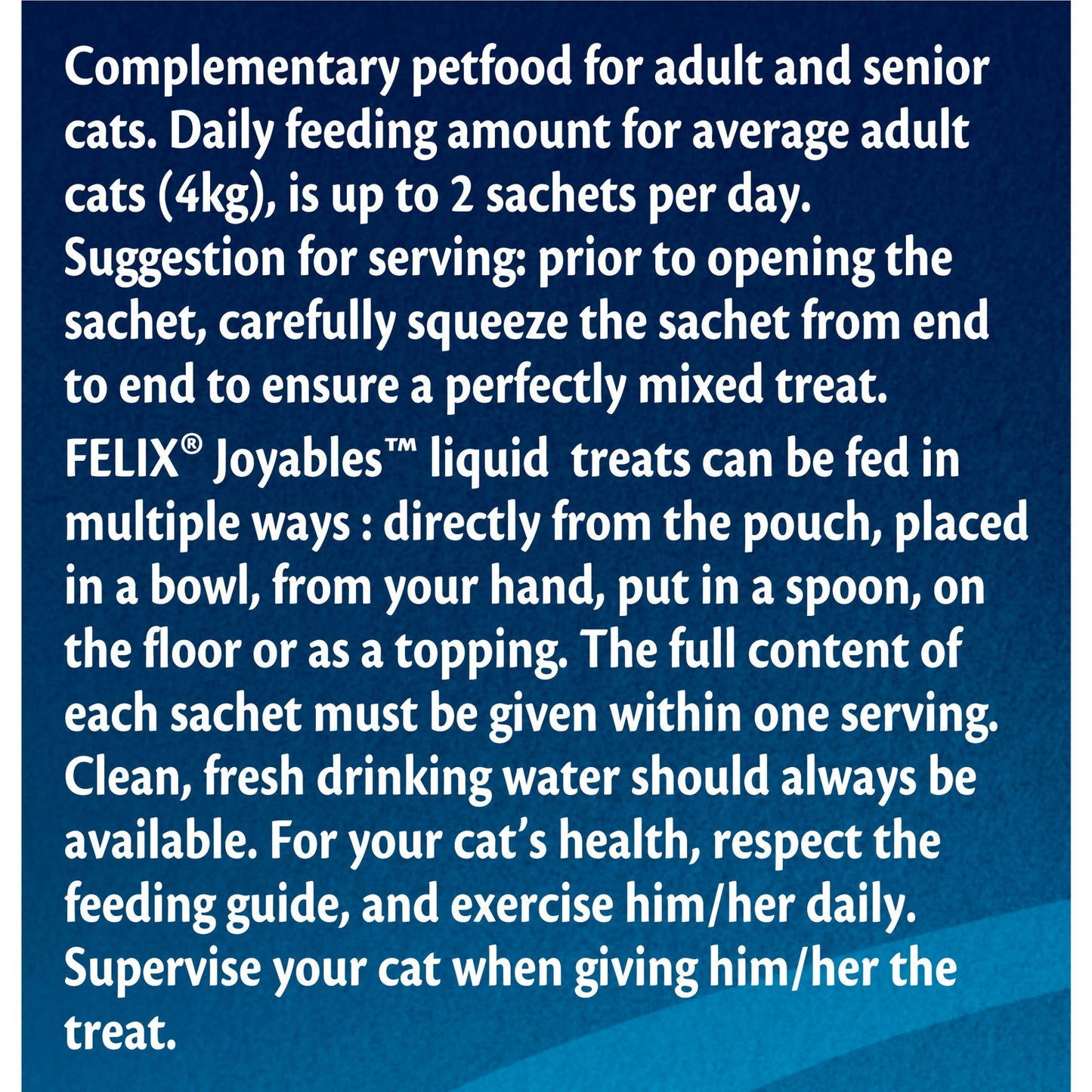 Felix Joyables Liquid with Chicken Cat Treats