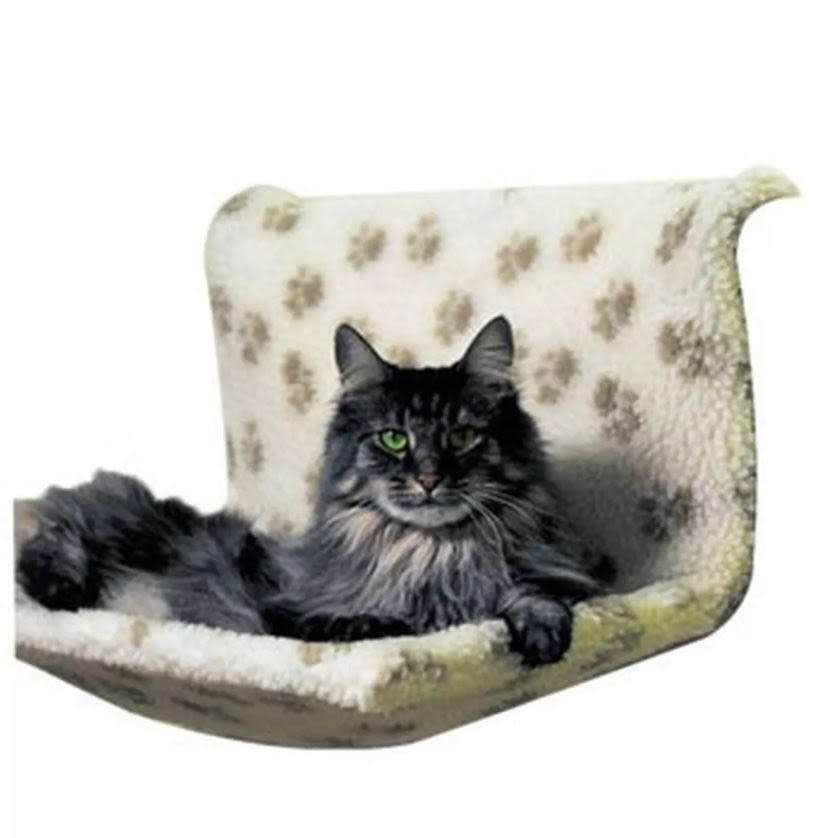 Danish Design Sherpa Fleece Double Radiator Kumfy Cradle Wide Cat Bed