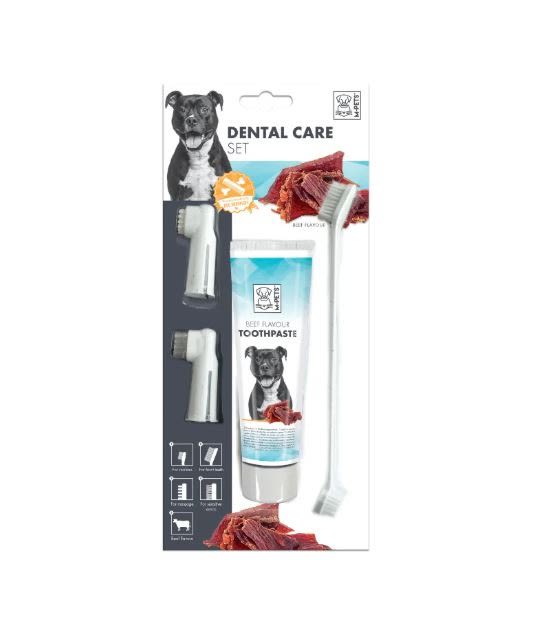M-Pets Dental Care Set Toothpaste Kit for Pets