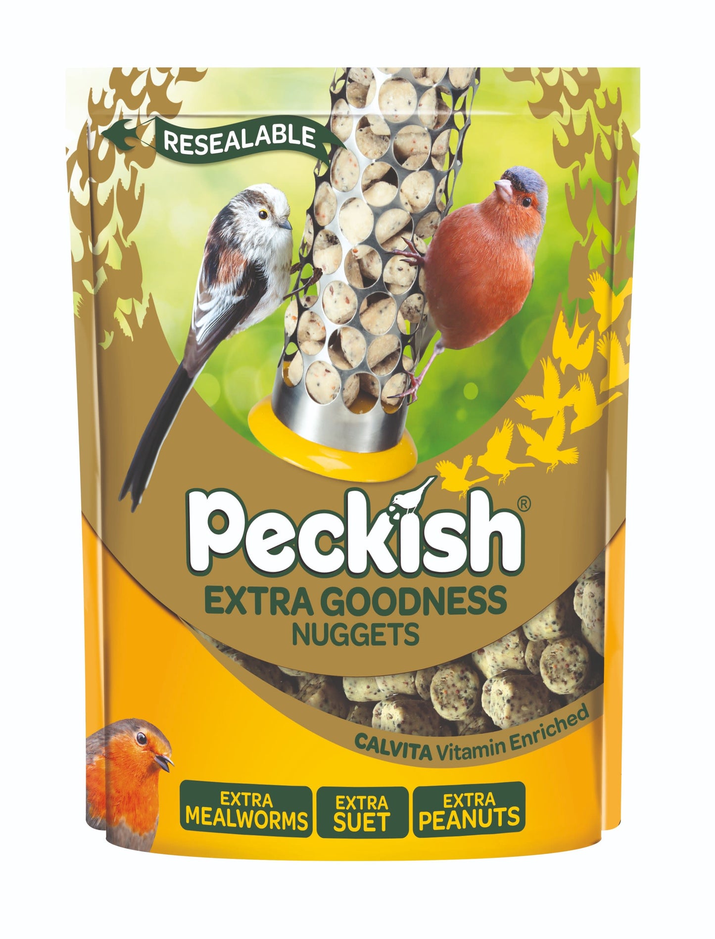 Peckish Extra Goodness Nuggets Bird Food