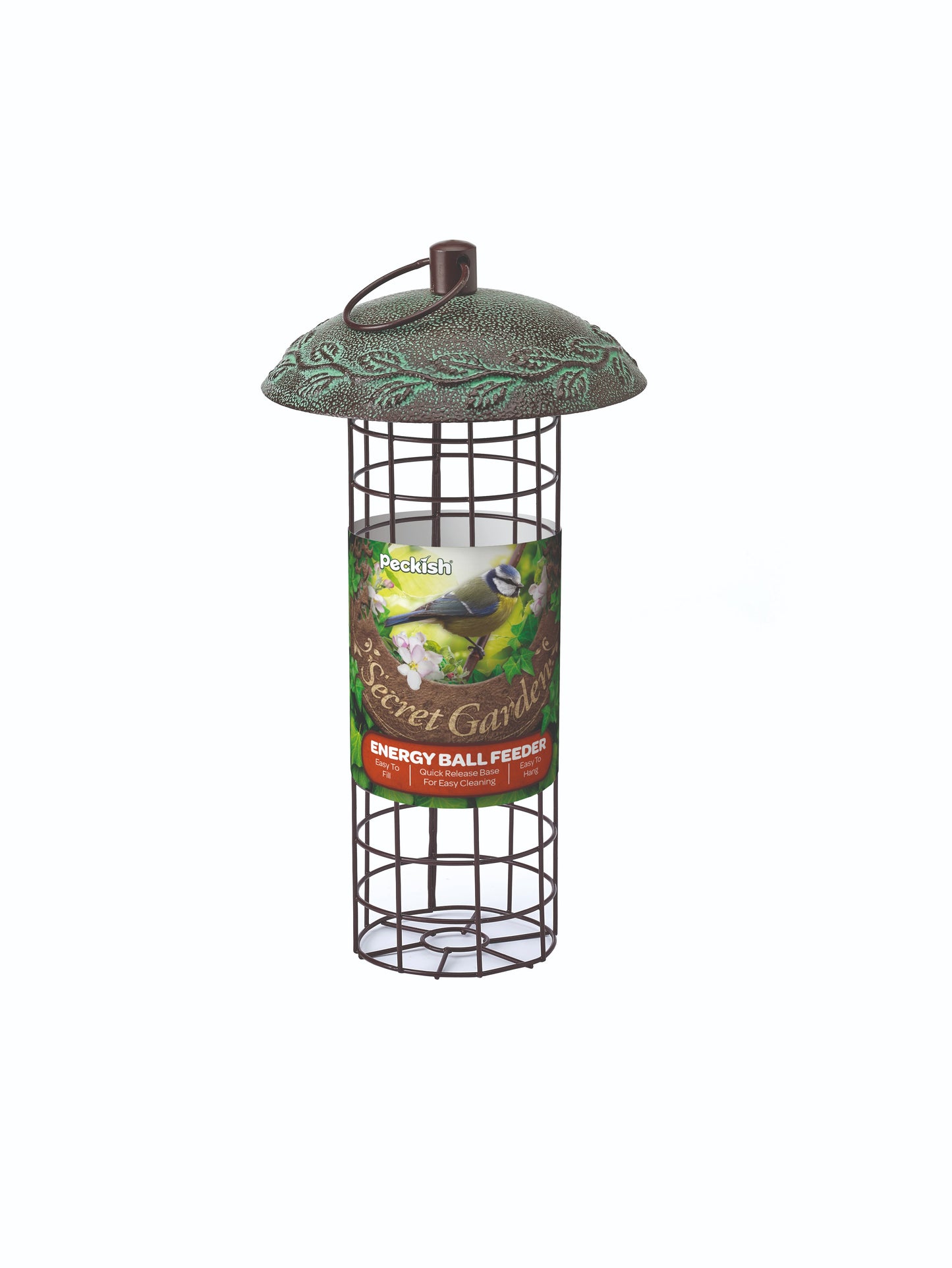 Peckish Secret Garden Energy Ball Bird Feeder