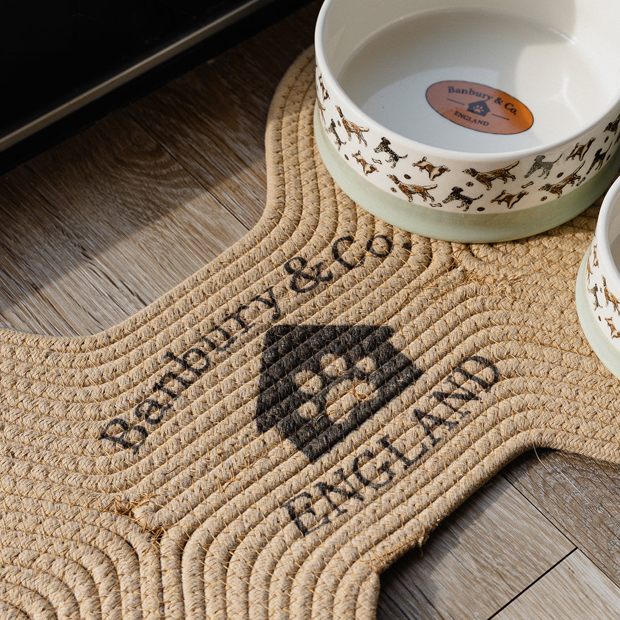 Banbury & Co Rural Retreats Jute Pet Feeding Mat